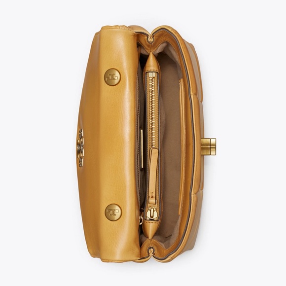 🔥NeW! $749 Tory Burch Kira Patchwork Satchel - Picture 4 of 17